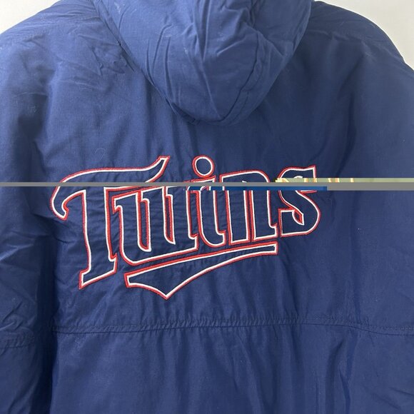 Vintage DeLong Minnesota Twins Men’s Small/ Youth Large Puffer Jacket Bomber USA - Picture 16 of 16